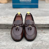 103- Brown leather loafers - Lezaaz Store