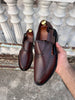 1160 - Brown Brogue Leather Narozi - Lezaaz Store